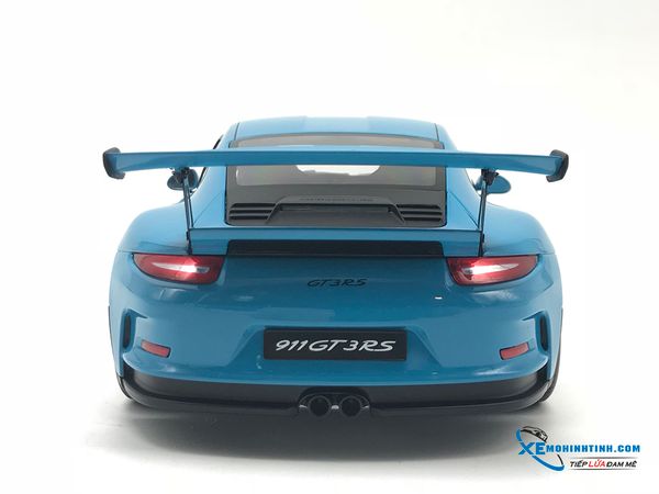 1/18 PORSCHE 911(991) GT3 RS (MIAMI BLUE/DARK GREY WHEELS)