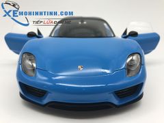 1/18 PORSCHE 918 SPYDER WEISSACH PACKAGE (RIVIERA BLUE)