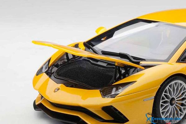 XE MÔ HÌNH LAMBORGHINI AVENTADOR S (NEW GIALLO ORION/METALLIC YELLOW) 1/18 AUTOART