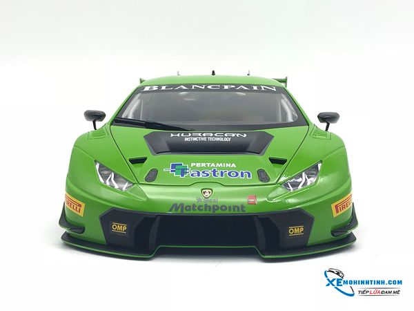 81529 MH 1:18 LAMBORGHINI HURACAN GT3 (VERDE MANTIS 4-LAYER/GREEN PEARL/#63)