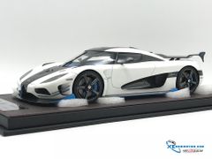 MH 1:18 FRONTIART KOENIGSEGG AGERA RS1 (TRẮNG)