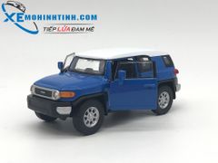 HỘP XE MÔ HÌNH Toyota FJ Cruiser WELLY 1:36 (Xanh)