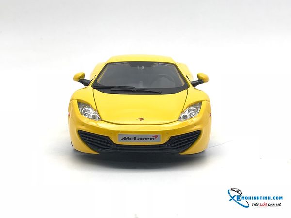 Xe Mô Hình Mclaren 12C 1:24 Bburago ( Vàng )