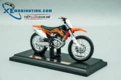 XE MÔ HÌNH KTM 450 SX-F 1:18 MAISTO (CAM)