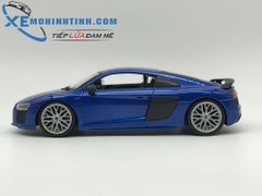 XE MÔ HÌNH AUDI R8 V10 PLUS 1:18 MAISTO (XANH DƯƠNG)