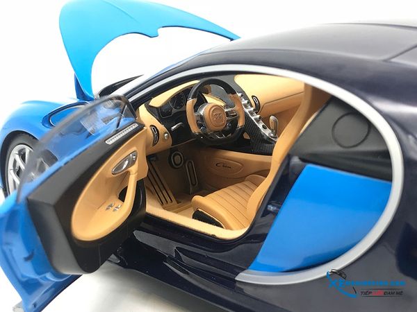 Bugatti Chiron 2016 1:18 Gtautos ( Xanh Dương )