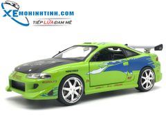 MH BRIAN'S MITSUBISHI ESIPSE 1:24 (XANH)