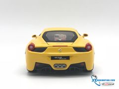 XE MÔ HÌNH FERRARI 458 ITALIA 1:24 BBURAGO (VÀNG)