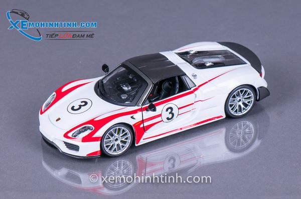 Xe Mô Hình Porsche 918 Weissach 1:24 Bburago