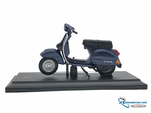 Vespa P150X (1978) 1:18 Maisto Xanh Đen