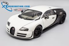 Xe Mô Hình Bugatti Veyron Super Sport Pur Blanc Edition 1:18 Autoart ( Trắng Đen )