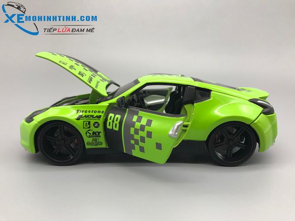 Xe Mô Hình Nissan 370Z 2009 1:24 Maisto (Xanh)