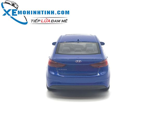 HỘP XE MÔ HÌNH Hyundai Elantra WELLY 1:36 (Xanh)