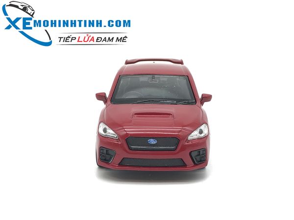 HỘP XE MÔ HÌNH Subaru Impreza WRX STI WELLY 1:36 (Đỏ)