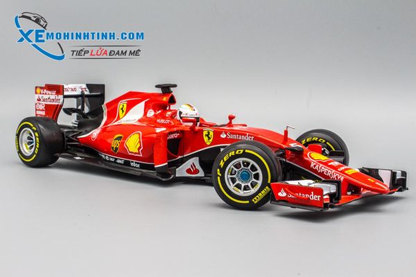 XE MÔ HÌNH FERRARI F1 SF15-T 2015 NO.5 VETTEL 1:18 BBURAGO