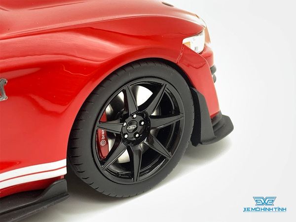 Xe Mô Hình FORD Mustang Shelby GT500 2020 Race Red Car Model Collection Car 1:18 GTSpirit ( Đỏ )