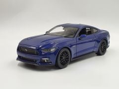 Xe Mô Hình Ford Mustang Gt 2015 1:24 Welly (Xanh)