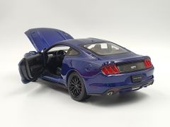 XE MÔ HÌNH FORD MUSTANG GT 2015 1:24 WELLY (XANH)