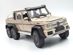 XE MÔ HÌNH MERCEDES BENZ G63 6X6 1:24 WELLY (GOLD)