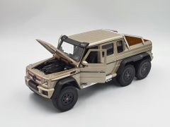 XE MÔ HÌNH MERCEDES BENZ G63 6X6 1:24 WELLY (GOLD)