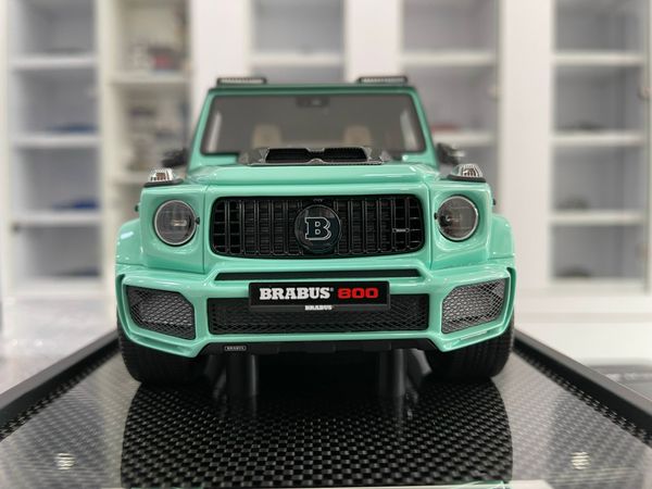 Xe Mô Hình Mercedes Benz Brabus 800 Limited 99 1:18 Motorhelix ( Tiffany Blue )