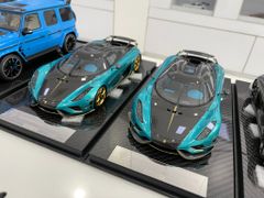 Xe Mô Hình Koenigsegg Regera 1:18 FrontiArt ( Peacock Blue )