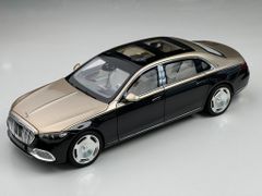 Xe Mô Hình Mercedes-Maybach S-Class 2021 1:18 Norev ( Gold/ Black/ Mân Thường)