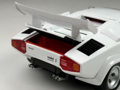 Xe Mô Hình Lamborghini Countach LP500S 1:18 Kyosho ( Trắng Nội Thất Đỏ )