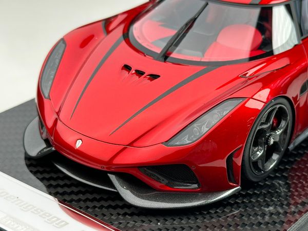 Xe mô hình Koenigsegg Regera 1:18 FrontiArt ( Candy Apple Red)