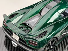 Xe mô hình Koenigsegg Agera S 1:18 FrontiArt ( Green Carbon )