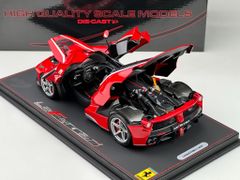 Ferrari LaFerrari Rosso Corsa 322 1:18 BBR (Đỏ Mui Đen Viền Trắng) Limited