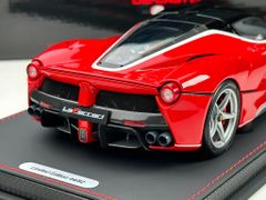 Ferrari LaFerrari Rosso Corsa 322 1:18 BBR (Đỏ Mui Đen Viền Trắng) Limited