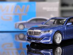 Xe Mô Hình BMW Alpina B7 xDrive 1:64 MiniGT ( Xanh )