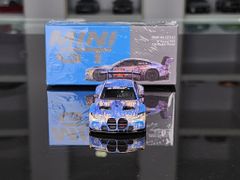 Xe Mô Hình BMW M4 GT3 #1 ST Racing 2022 12H Mugello Winner 1:64 MiniGT ( Xanh )