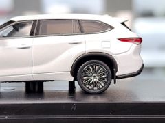 Xe Mô Hình Toyota Highlander 1:64 LCD ( Trắng )