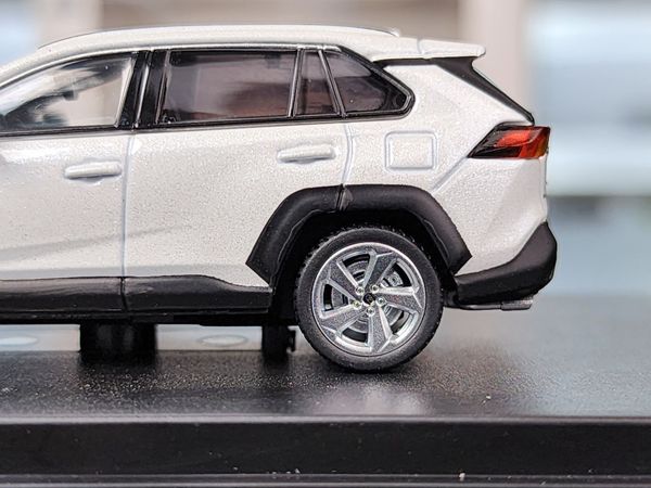 Xe Mô Hình Toyota RAV4 Hybrid 1:64 LCD ( Trắng )