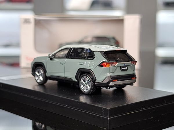 Xe Mô Hình Toyota RAV4 Hybrid 1:64 LCD ( Xám )