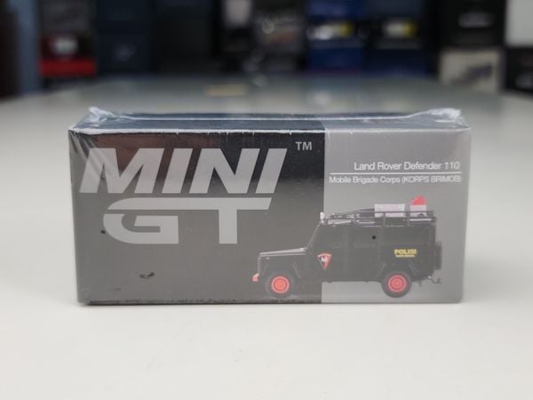 Xe mô hình Land Rover Defender 110 1:64 MINIGT (Đen)