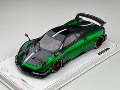 Xe mô hình Pagani Huayra BC 1:18 One Model ( Xanh Lá Mui Đen )