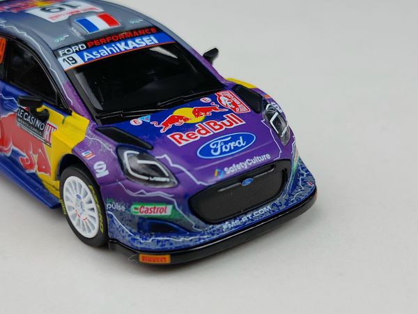 Xe Mô Hình Ford Puma Rally1 #19 1:64 MiNiGT ( Tím RedBull )