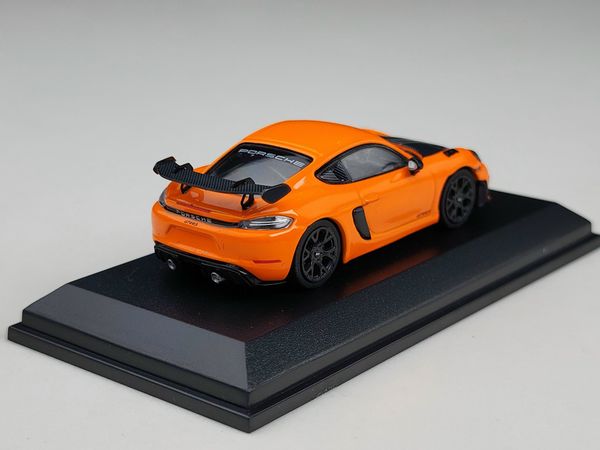 Xe mô hình Porsche Cayman GT4 RS 1:64 Minichams (Cam)