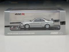 Xe mô hình Nissan Skyline GT-R (R33) Nismo 400R 1:64 Inno (Silver)