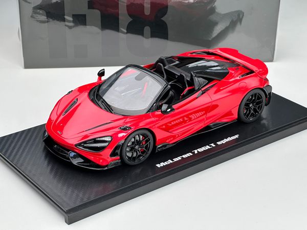 Xe Mô HìnhMclaren 765LT 1:18 GTSpirit ( Đỏ )