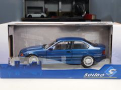 Xe mô hình BMW E36 M3 Coupe-Avus Blue-1994 1:18 Solido (Xanh)