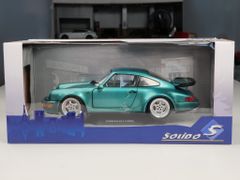 Xe mô hình Porsche 964 Turbo 1:18 Solido (Xanh Ngọc)