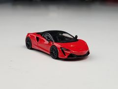 Xe mô hình Mclaren Atura Vermilion Red LHD 1:64 MINIGT ( Đỏ Metallic)