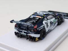 Xe Mô Hình Ferrari 488 GT3 1:64 Tarmac Works ( Đen #23 )