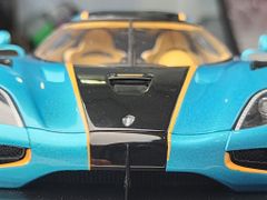 Xe mô hình Koenigsegg Agera RS 1:18 GTSpirit (Xanh Ngọc)