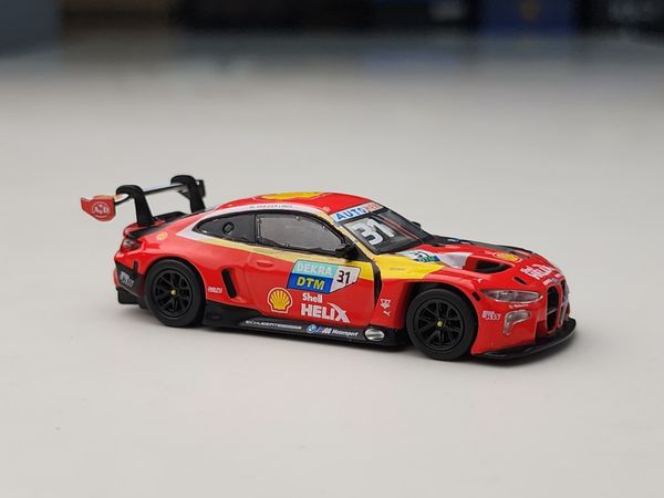 Xe Mô Hình BMW M4 GT3 #31 Schubert Motorsport 2022 DTM Champion 1:64 MiniGT ( Đỏ )