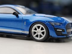 Xe Mô Hình Shelby Gt500 Dragon Snake Concept Ford Performance Blue 1:64 MiniGT ( Xanh )